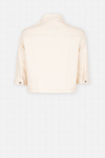 Krem teksas jakna sa kratkim rukavima Tiffany Production